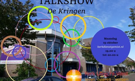 Opening kringseizoen met online talkshow (Utrecht-West, 19 okt.)