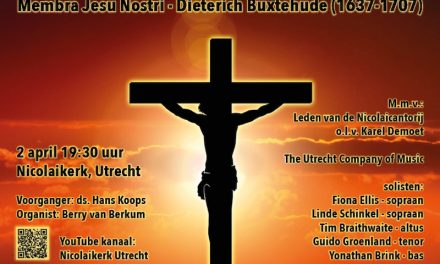 ‘Membra Jesu nostri’ van Dieterich Buxtehude (1637-1707) in de Nicolaikerk (Online)